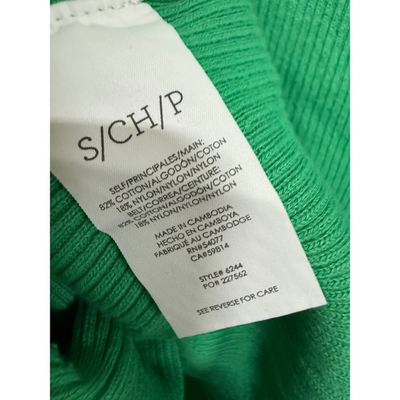 Cabi Cocktail Kelly Green Cardigan Button Wrap Closure Size Small Business - Picture 9 of 9